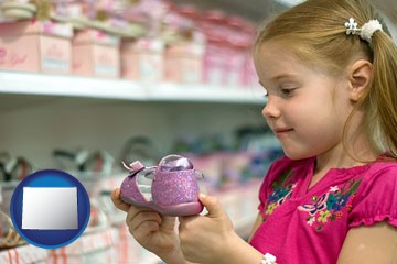 shoe store with Wyoming icon